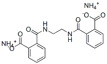 diammonium 2,2'-[1,2-ethanediylbis(iminocarbonyl)]bisbenzoate Structure