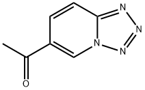 1-[1,2,3,4]Tetraazolo[1,5-A]Pyridin-6-Yl-1-Ethanone Structure