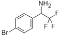 1-(4-BROMO-PHENYL)-2,2,2-TRIFLUORO-ETHYLAMINE Struktur