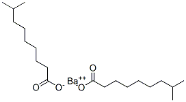 barium tert-decanoate Structure