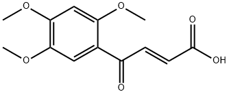 2-Butenoic acid, 4-oxo-4-(2,4,5-trimethoxyphenyl)-, (E)- Structure