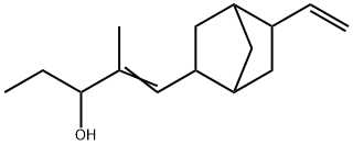 2-Methyl-1-(5-vinylbicyclo[2.2.1]heptan-2-yl)-1-penten-3-ol Structure