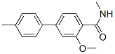 Benzamide, N-methyl-4-(4-methylphenyl)methoxy- Structure