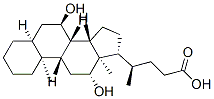 (4R)-4-[(5S,7R,8S,9S,10S,12R,13R,14S,17R)-7,12-dihydroxy-10,13-dimethyl-2,3,4,5,6,7,8,9,11,12,14,15,16,17-tetradecahydro-1H-cyclopenta[a]phenanthren-17-yl]pentanoic acid Structure