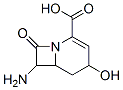 1-Azabicyclo[4.2.0]oct-2-ene-2-carboxylicacid,7-amino-4-hydroxy-8-oxo-, Structure