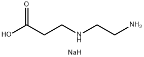sodium N-(2-aminoethyl)-beta-alaninate  Structure