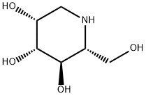 DEOXYMANNOJIRIMYCIN, 84444-90-6, 结构式
