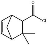 3,3-dimethylbicyclo[2.2.1]hept-5-ene-2-carbonyl chloride 结构式