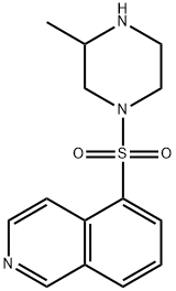 1-(5-硫代异喹啉)-3-甲基哌嗪, 84477-73-6, 结构式