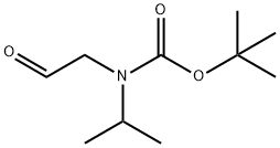 tert-butyl isopropyl(2-oxoethyl)carbaMate Structure