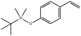 对乙烯基卞氧基叔丁基二甲基硅烷 结构式