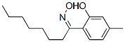 1-(2-ヒドロキシ-4-メチルフェニル)-1-オクタノンオキシム 化学構造式