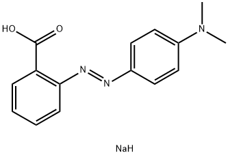 甲基红钠盐, 845-10-3, 结构式