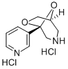 5-(3-Pyridinyl)-6,8-dioxa-3-azabicyclo(3.2.1)octane dihydrochloride 结构式