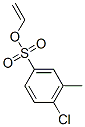 4-クロロ-3-メチルベンゼンスルホン酸エテニル 化学構造式