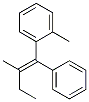 (2-methyl-1-phenyl-1-butenyl)toluene 结构式