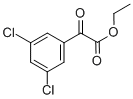 3,5-ジクロロベンゾイルぎ酸エチル 化学構造式