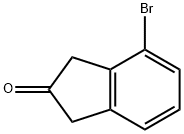 4-溴-2-茚满酮 结构式