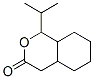 オクタヒドロ-1-(1-メチルエチル)-3H-2-ベンゾピラン-3-オン 化学構造式