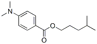 4-(ジメチルアミノ)安息香酸4-メチルペンチル 化学構造式