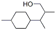 beta,gamma,4-trimethylcyclohexanepropanol Structure