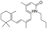 (2Z,4E,6Z,8E)-N-butyl-3,7-dimethyl-9-(2,6,6-trimethyl-1-cyclohexenyl)n ona-2,4,6,8-tetraenamide 结构式