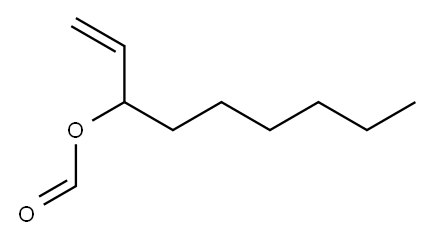 1-hexylallyl formate 结构式