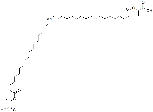 bis(1-carboxyethyl stearate)magnesium Structure