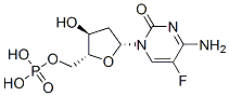5-fluoro-2'-deoxycytidine 5'-monophosphate 结构式