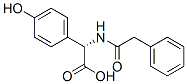(S)-(4-hydroxyphenyl)(phenylacetamido)acetic acid Structure