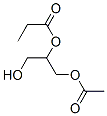 1,2,3-Propanetriol, acetate propanoate Structure