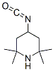 4-イソシアナト-2,2,6,6-テトラメチルピペリジン 化学構造式