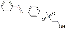 2-[[[4-(phenylazo)phenyl]methyl]sulphonyl]ethanol Structure