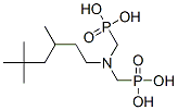 [[(3,5,5-trimethylhexyl)imino]bis(methylene)]diphosphonic acid Structure