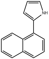 2-(1-萘基)吡咯, 84716-37-0, 结构式