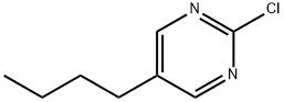 5-丁基-2-氯嘧啶 结构式