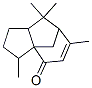 1,2,3,7,8,8a-hexahydro-3,6,8,8-tetramethyl-4IH-3a,7-methanoazulen-4-one Struktur