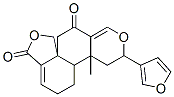 3-(3-Furanyl)-4a,4b,5,6-tetrahydro-4a-methyl-3H-furo[3',4':4a,5]naphtho[2,1-c]pyran-8,12(4H,11H)-dione 结构式