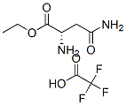 L-アスパラギンエチル・トリフルオロ酢酸 化学構造式