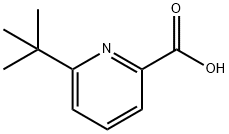 6-tert-butylpicolinic acid Struktur