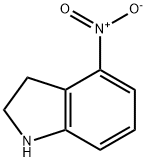 4-硝基吲哚啉, 84807-26-1, 结构式