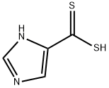 1H-イミダゾール-4-カルボジチオ酸 化学構造式