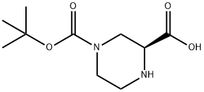 (S)-1-BOC-3-甲酸哌嗪, 848482-93-9, 结构式