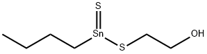 2-[(butylthioxostannyl)thio]ethanol Structure