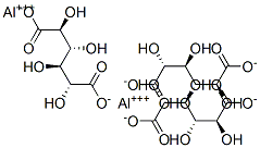 ガラクタル酸/アルミニウム,(1:x) 化学構造式