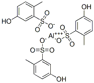 aluminium tris(hydroxytoluenesulphonate) Structure