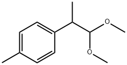 1-(2,2-ジメトキシ-1-メチルエチル)-4-メチルベンゼン 化学構造式