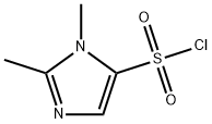 1,2-DiMethyl-1H-iMidazole-5-sulfonyl chloride, 97% Structure