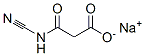 N-シアノプロパンアミド/ナトリウム,(1:1) 化学構造式
