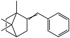 1,7,7-トリメチル-2-(フェニルメチレン)ビシクロ[2.2.1]ヘプタン 化学構造式